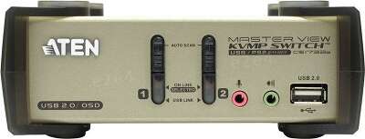 Переключатель консоли (KVM) ATEN (CS1732B-A7-G) 2 Port USB2.0 KVMP Switch with OSD (775060)