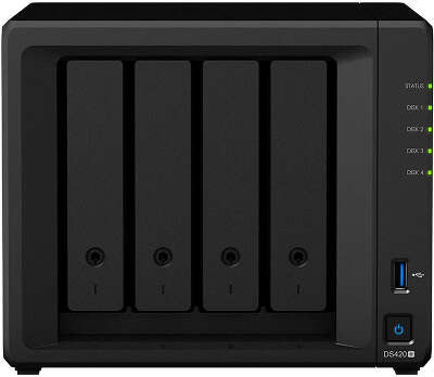 Сетевой накопитель (NAS) Synology DS420+