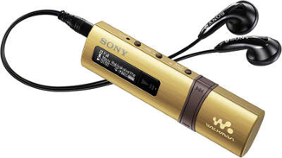 Цифровой аудиоплеер Sony NWZ-B183F 4 Гб, золотистый