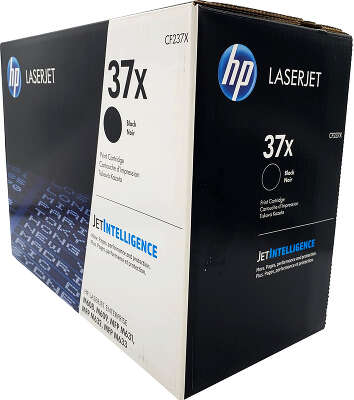 HP 37X Black Original LaserJet Toner Cartridge (CF237X)