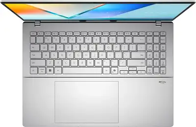 Ноутбук Asus VivoBook S16 S3607VA-RP041 Core i5 13420H 16Gb SSD512Gb Intel UHD Graphics 16" IPS WUXGA (1920x1200) без ОС silver WiFi BT Cam (90NB1671-M002W0)