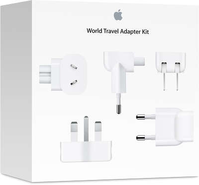 Комплект адаптеров Apple World Travel Adapter Kit [MD837ZM/A]
