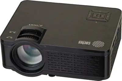 Проектор Cactus CS-PRE.05B.WXGA LCD 1800Lm LS 180Lm ANSI (1280x720) 1500:1 ресурс лампы:30000часов 1xUSB typeA 2xHDMI 1.75кг