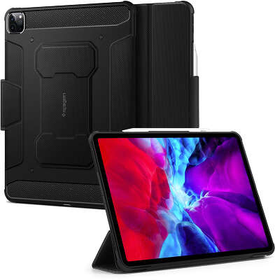 Чехол Spigen Rugged Armor для iPad Pro 12.9" 2020, Black [ACS01030]