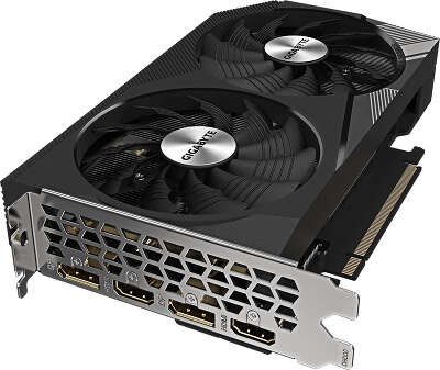 Видеокарта GIGABYTE NVIDIA nVidia GeForce RTX 3060 WINDFORCE OC 12G 12Gb DDR6 PCI-E 2HDMI, 2DP