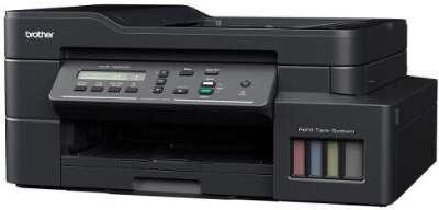 Brother DCP-T820DW МФУ, А4, цветной струйный, 17/16,5 стр/мин, 128Мб, дуплекс, ADF20,WiFi,LAN, обх.лоток 80л, старт.картр.2xBK,1xCMY(DCPT820DWR1)