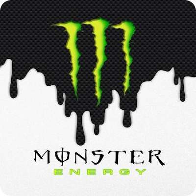 Наклейка на телефон, Sony Xperia miro ST23i, Monster Energy Carbon