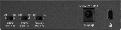 Коммутатор TP-Link TL-SF1005P (L2) 5x100Мбит/с 4PoE 58W неуправляемый