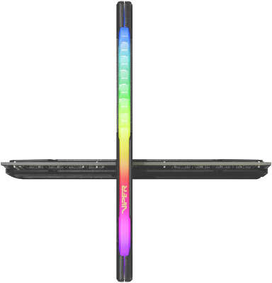 Набор памяти DDR4 DIMM 2x32Gb DDR3200 Patriot Memory Viper Steel RGB (PVSR464G320C8K)