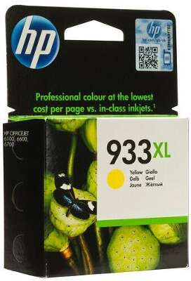 Картридж струйный HP 933XL CN056AE желтый (825стр.) для HP OJ 6700/7100