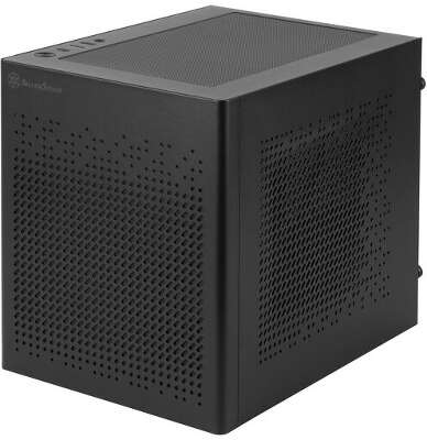 Корпус SilverStone SUGO 16, черный, Mini-ITX, Без БП (SST-SG16B)