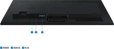 Монитор Samsung 24" Essential S3 S24D300GAIXCI черный IPS LED 16:9 HDMI матовая 250cd 178гр/178гр 1920x1080 100Hz VGA FHD USB 2.4кг