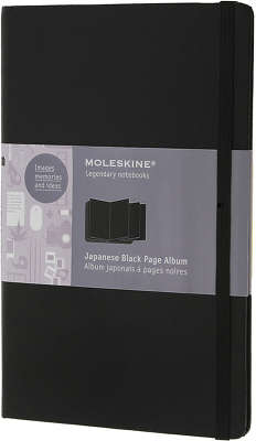 Записная книжка "Black Japanese Album", Moleskine, черный (арт. QP074)