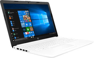 Ноутбук HP 15-db0097ur White 15.6" HD R5-2500U/8/1000+128SSD/WF/BT/Cam/W10 (4KJ50EA)