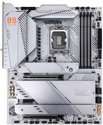 Материнская плата Colorful CVN Z890 ARK FROZEN V20 Z890, LGA1851, 4*DDR5, 2*PCIEx16, 1*PCIEx1, 5*M.2, 3*TypeC, 2*USB3.2Gen2, 6*USB3.2Gen1, 6*USB2.0, 4*SATA3.0, 2.5G, Type-C(DP), DP, HDMI, ATX, RTL