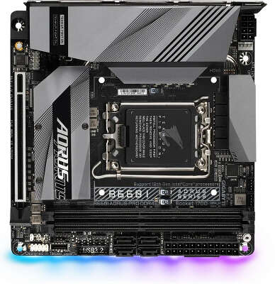 Материнская плата ATX LGA1700 GIGABYTE B660I AORUS PRO DDR4
