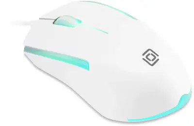 Мышь Оклик 245M белый оптическая 1000dpi USB 3but (471480)