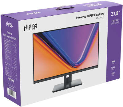 Монитор 24" Hiper EasyView HS2401M IPS FHD D-Sub, HDMI, DP