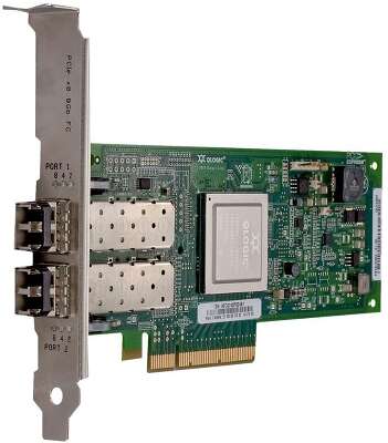 Сетевой адаптер Qlogic QLE2562-AK 8Gb/s FC HBA, 2-port, PCIe x8, LC MMF