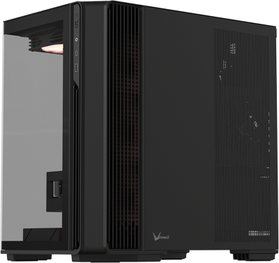 корпус Formula V Line Crystal Z7 PA Black, ATX, TYPE-C*1, USB3.0*1, Front+Side Glass, SIDE 3x PERFORMANCE ARGB, REAR 2x PERFORMANCE ARGB