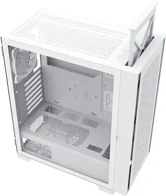 Корпус Montech Air 1000 Lite белый без БП ATX 1x120mm 3x140mm 1xUSB2.0 2xUSB3.0 audio bott PSU