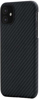Чехол из арамидного волокна для iPhone 11 Pitaka MagCase, Black/Grey [KI1101R]