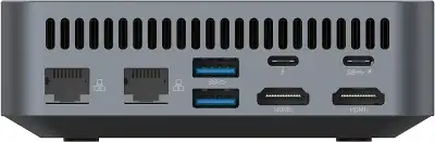 Неттоп Digma Pro Minimax X1 i5 12450H (2) 16Gb SSD512Gb UHDG Windows 11 Pro GbitEth WiFi BT 100W серый (DPP5-ADXW04)