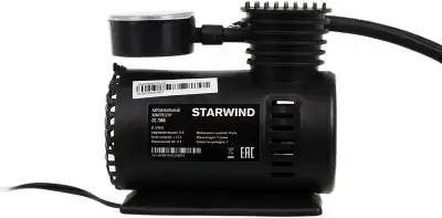 Автомобильный компрессор Starwind CC-100 15л/мин шланг 0.45м