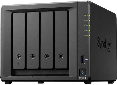 Платформа СХД Synology DS925+ 4 Bay (Max.9) 2xM.2 2xGLAN 4GB (Max.32GB) DDR4 2xUSB