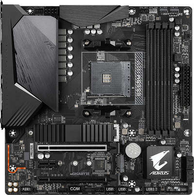 Материнская плата mATX LGAAM4 GIGABYTE B550M AORUS PRO-P