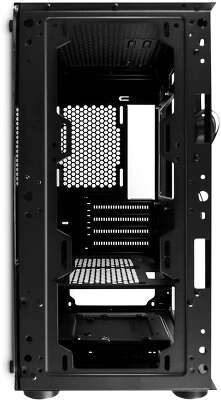 Корпус 1STPLAYER FIREBASE X3-M, черный, mATX, Без БП (X3-M-BK-4F1)