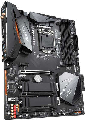 Материнская плата ATX LGA1200 GIGABYTE B460 AORUS PRO AC