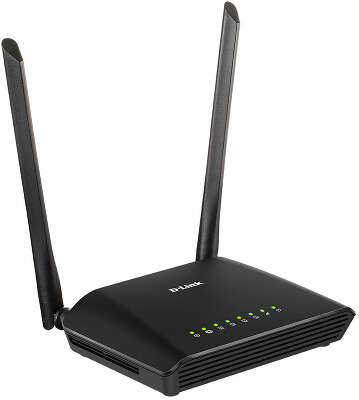 Роутер беспроводной D-Link DIR-615S/RU/B1A N300 10/100BASE-TX черный