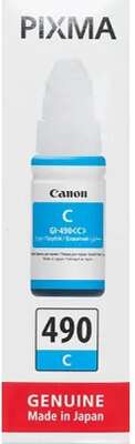 Canon 0664C001 Чернила Canon GI-490 C (cyan), 70 мл