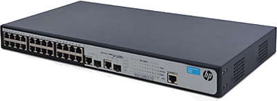 Коммутатор HP 1910 (JG539A) 24-порта 10/100BASE-T PoE+/SFP