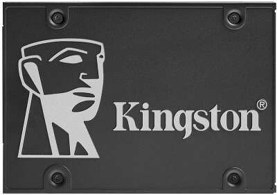 Твердотельный накопитель SSD Kingston KC600 SKC600/1024G 1024GB 2.5" Client SATA 6Gb/s, 550/520, IOPS 90/80K, MTBF 1M, 3D TLC, 600TBW, RTL (300116)