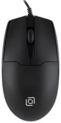 Мышь Оклик 147M черный оптическая 2000dpi USB 4but (1454525)