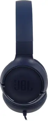 Гарнитура накладные JBL Tune 500 1.187м синий проводные оголовье (JBLT500BLU)