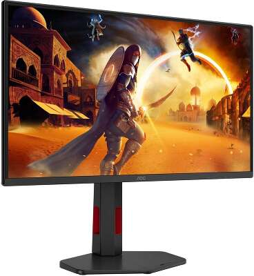 Монитор 25" AOC Q25G4SR Black (IPS, 2560x1440, 300Hz, 0.3 ms, 178°/178°, 450 cd/m, 1000:1, +2xHDMI 2.1, +DisplayPort 1.4, +MM)