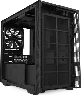 Корпус NZXT H210 Black, черный, mini-ITX, Без БП (CA-H210B-B1)