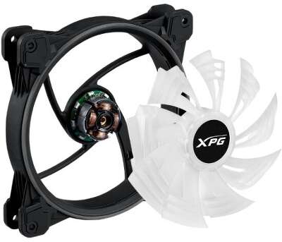 Вентилятор Adata XPG HURRICANE 140 PWM ARGB, 140 мм, 1800rpm, 28.1 дБ, 4-pin PWM, 1шт