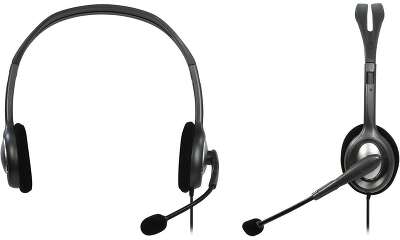 Гарнитура Logitech Stereo Headset H111 gray (981-000593)