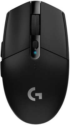 Мышь игровая Logitech G305 Lightspeed Black |910-005282| черная, 200-12000dpi, беспроводная 2.4GHz, |910-005282| USB приемник LIGHTSPEED™, 5 программируемых кнопок, под обе руки (077829) {4}
