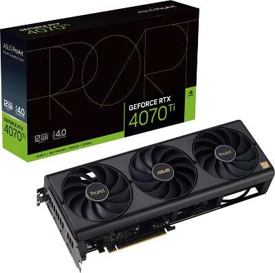 Видеокарта ASUS NVIDIA nVidia GeForce RTX 4070Ti PROART-RTX4070TI-O12G 12Gb DDR6X PCI-E HDMI, 3DP