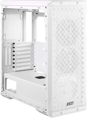Корпус XPG DEFENDER WHITE [DEFENDER-WHCWW] (Midi-Tower, белый, TG, 120mm fan*3)