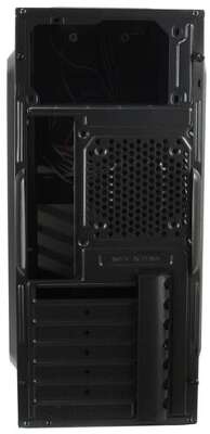 Корпус PowerCool S2002BK, черный, ATX, 500W (S2002BK-500W)