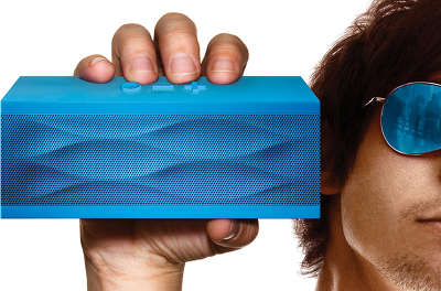 Беспроводная акустическая система Jawbone Jambox, синяя [JBE06a-EMEA]