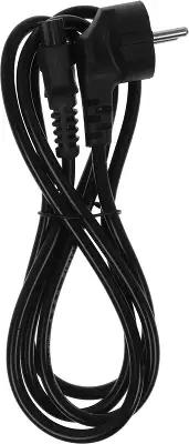Кабель питания для ноутбуков GoPower 00-00024056, 1.8м, Schuko(S22)- C5, 2.5А, пакет {100}