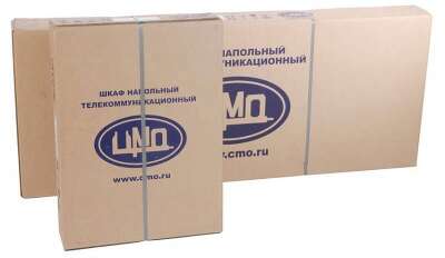 Шкаф коммутационный ЦМО (ШТК-М-18.6.6-1ААА) напольный 18U 600x600мм пер.дв.стекл задн.дв.стал.лист 2 бок.пан. направл.под закл.гайки 270кг серый 455мм 48.6кг 180град. 960мм
