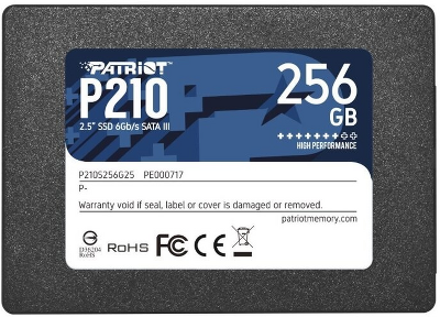 Твердотельный накопитель Patriot SSD P210 256GB SATA3 2.5